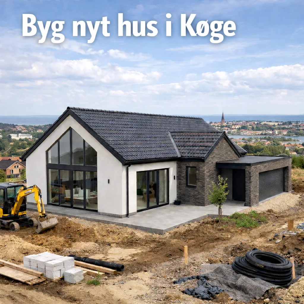 Byg nyt hus i Køge
