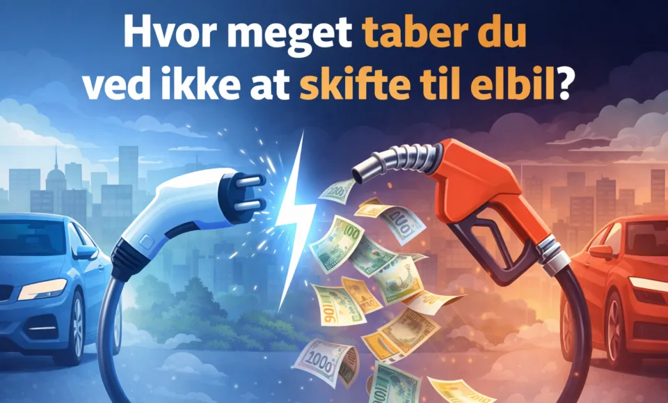 Elbil vs. benzinbil: Hvad koster det