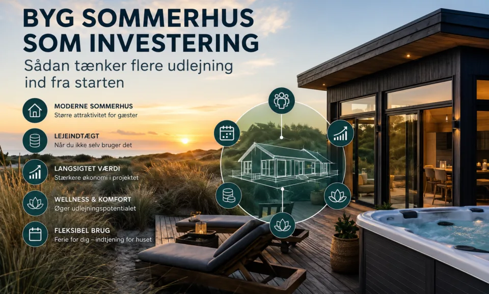 Byg sommerhus til udlejning