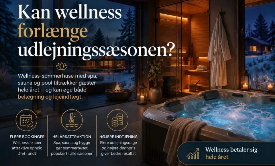 Kan wellness forlænge udlejningssæsonen?